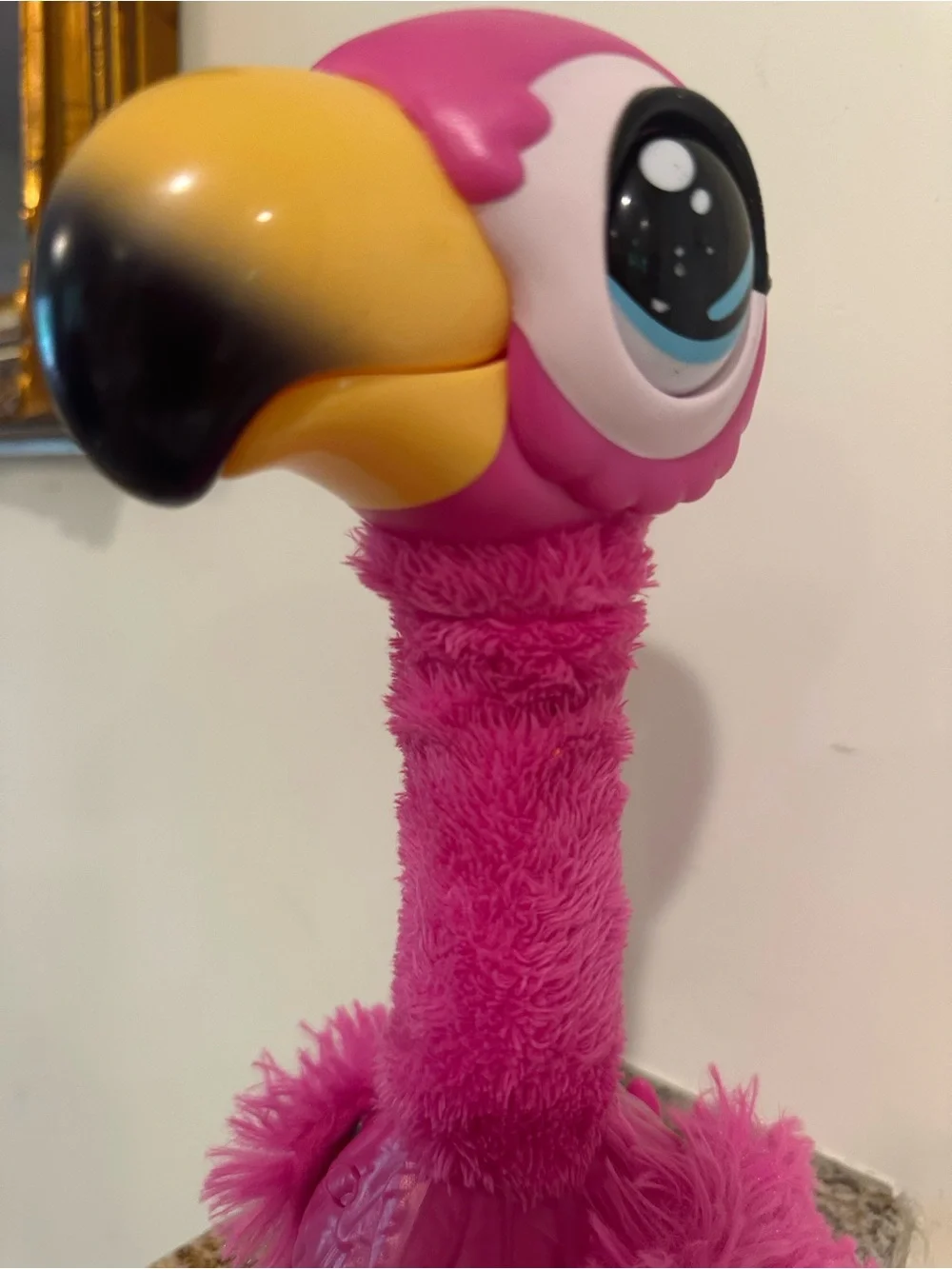 Little Live Pets Pink Gotta Go Flamingo Interactive Toy Plush Electronic TESTED